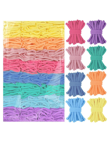 800 Bucles de Pastel Raylinix para Telar 7 Pulgadas - Manualidades 800 Bucles de Pastel Raylinix para Telar 7 Pulgadas - Manualidades