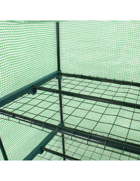 Invernadero Mini 4 Estantes BBBuy 69.22x48.26x160 cm Metal Invernadero Mini 4 Estantes BBBuy 69.22x48.26x160 cm Metal