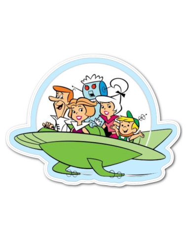 Calcomanía Los Jetsons 3" - Inspiración y Motivación