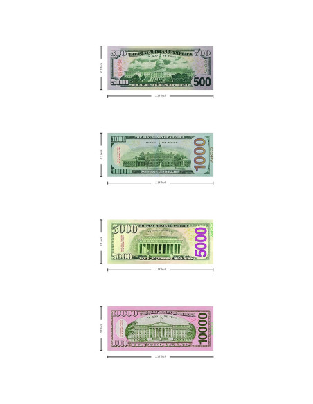 Dinero Falso Miniatura Juguetes y Pasatiempos 10 Piezas Dinero Falso Miniatura Juguetes y Pasatiempos 10 Piezas