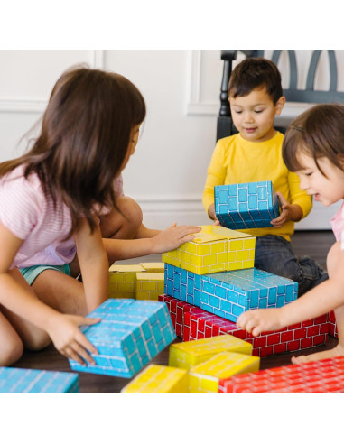 Bloques de Cartón Jumbo Melissa & Doug - 40 Piezas para Niños