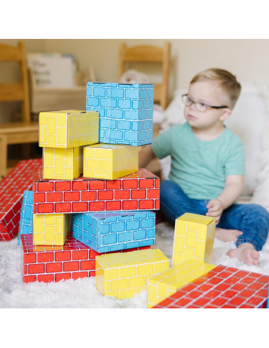 Bloques de Cartón Jumbo Melissa & Doug - 40 Piezas para Niños