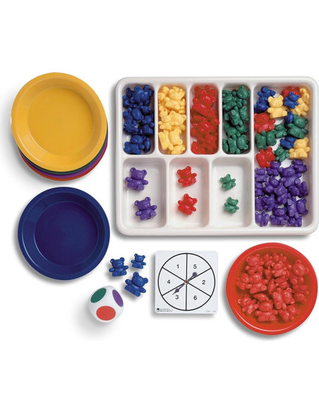 Conjunto de Actividades Matemáticas Learning Resources 3 Osos 22 Piezas Conjunto de Actividades Matemáticas Learning Resources 3 Osos 22 Piezas