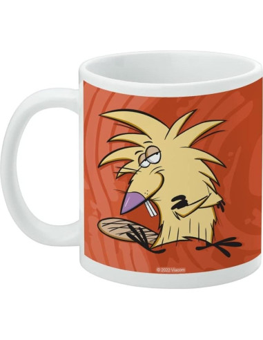 Taza de Cerámica Angry Beavers Norbert 311ml Regalo Original
