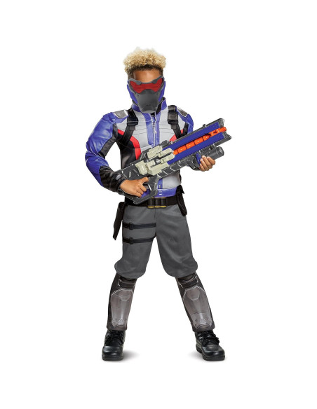 Disfraz niño Soldado: 76 Overwatch Licencia Oficial 4-6 años Disfraz niño Soldado: 76 Overwatch Licencia Oficial 4-6 años