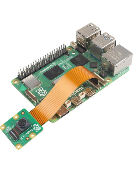 Cable de Cámara ZDE 8cm para Raspberry Pi 5/Zero/Zero W - 2 Piezas Cable de Cámara ZDE 8cm para Raspberry Pi 5/Zero/Zero W - 2 Piezas