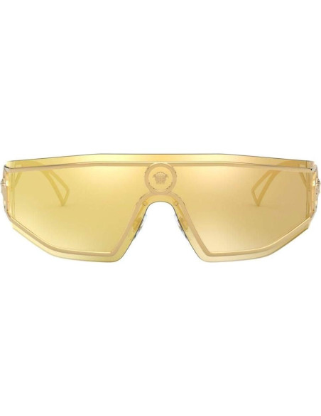 Gafas de Sol Versace Hombre Marco Dorado Lentes Espejo Gafas de Sol Versace Hombre Marco Dorado Lentes Espejo