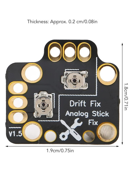 10 Placas de Reparación Joystick Gamepad Yoidesu PS5/SX 10 Placas de Reparación Joystick Gamepad Yoidesu PS5/SX