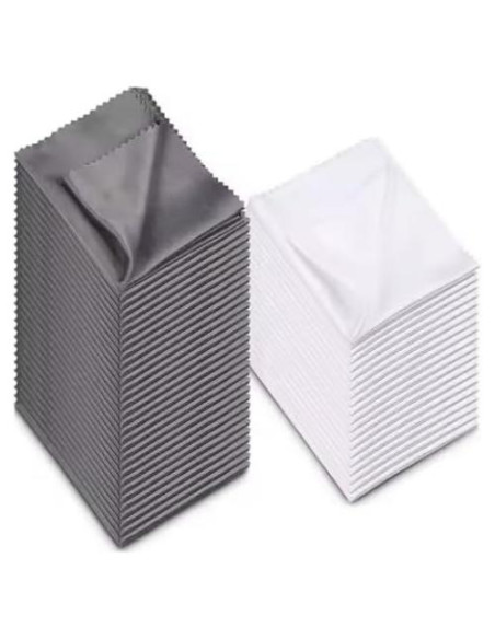 Paquete de 10 paños de limpieza de microfibra Varcare 18.6x14.8 cm Paquete de 10 paños de limpieza de microfibra Varcare 18.6x14.8 cm
