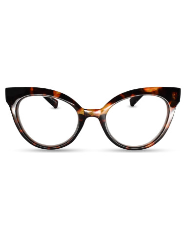 Gafas de Lectura Ojo de Gato 2SeeLife Marrón 1.25 para Mujeres