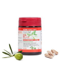 Cápsulas de Extracto de Hoja de Olivo Orgánico Olivie Force/Rich - 50 Unidades