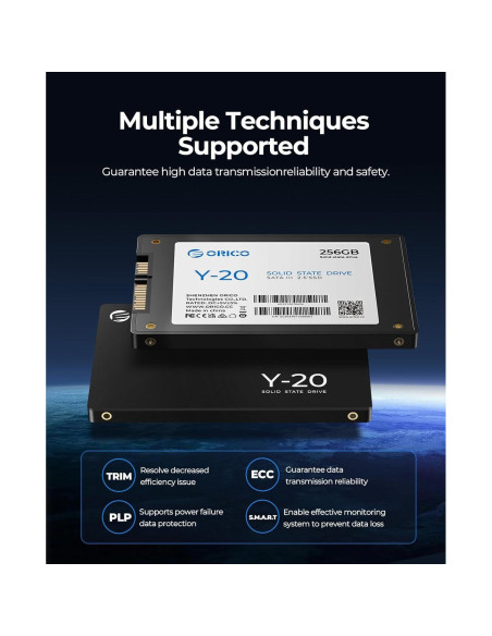 Paquete ORICO 2TB SSD SATA 2.5" + Carcasa Externa USB 3.0 Paquete ORICO 2TB SSD SATA 2.5" + Carcasa Externa USB 3.0
