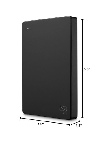 Disco Duro Externo Seagate Portable 1TB USB 3.0 + Funda Amazon Basics