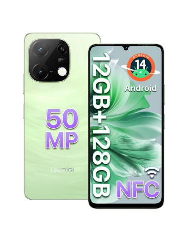 UMIDIGI G9C Teléfono Celular Desbloqueado 12GB RAM 128GB Verde
