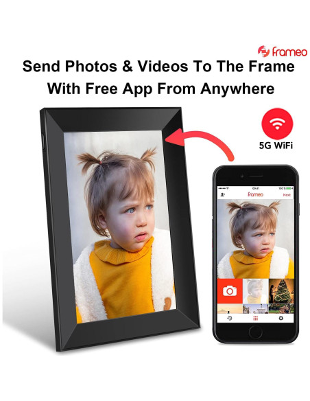 Marco de Fotos Digital WiFi Feelcare 10.1" Full HD 16GB Marco de Fotos Digital WiFi Feelcare 10.1" Full HD 16GB