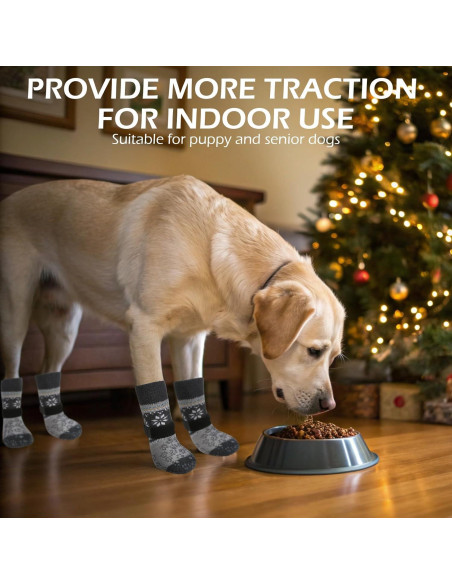 Calcetines Antideslizantes para Perros EXPAWLORER Tamaño M Calcetines Antideslizantes para Perros EXPAWLORER Tamaño M