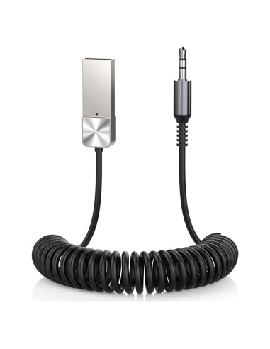 Adaptador Bluetooth 5.3 GLOBELEC USB a 3.5mm con Micrófono