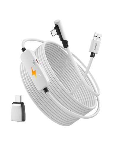 Cable de Enlace de Carga Syntech 4.88m para Meta Quest 3S/3/2