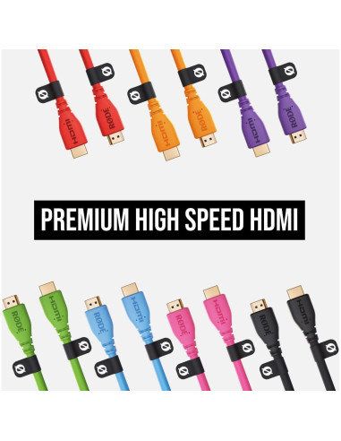 Cable HDMI Premium 3m RDE Alta Velocidad 4K60 Rosa