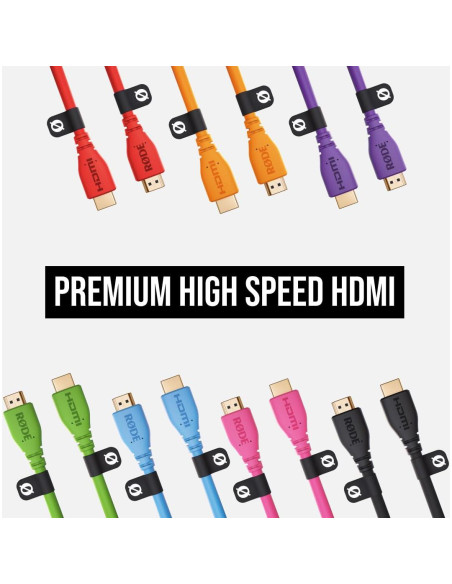 Cable HDMI Premium 3m RDE Alta Velocidad 4K60 Rosa Cable HDMI Premium 3m RDE Alta Velocidad 4K60 Rosa