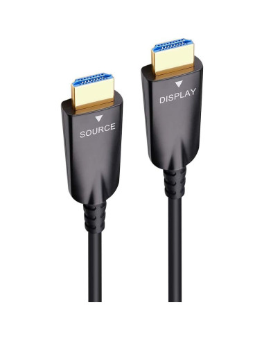 Cable HDMI de Fibra Óptica DTech 15.24m 4K 60Hz Alta Velocidad