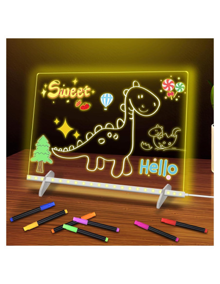 Tablero de Notas LED SUPRBIRD 35.1x25.4cm Multicolor Tablero de Notas LED SUPRBIRD 35.1x25.4cm Multicolor