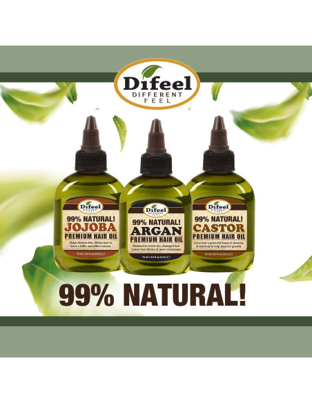 Aceite Natural para el Cabello Difeel - Aceite de Oliva 3-Pack Aceite Natural para el Cabello Difeel - Aceite de Oliva 3-Pack