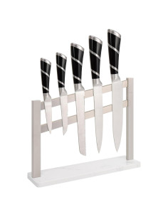 Bloque Magnético para Cuchillos HarJue Acero Inoxidable 26.4 cm