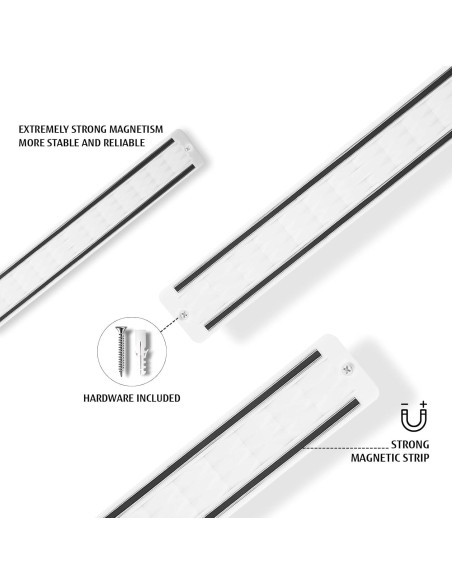 Juego de cuchillos de cocina Diamosteel 6 piezas blanco Juego de cuchillos de cocina Diamosteel 6 piezas blanco