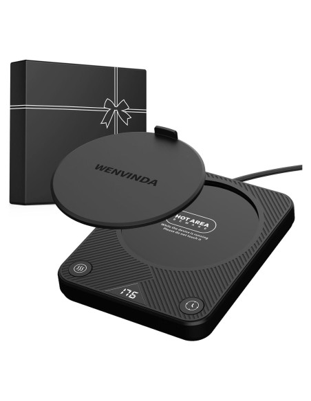 Calentador de Tazas SANGFOR E 20W con 3 Temperaturas y Apagado Automático Calentador de Tazas SANGFOR E 20W con 3 Temperaturas y Apagado Automático
