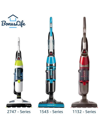 Paños de Mopa de Vapor Bissell 1252 Reemplazo 6 Piezas Microfibra