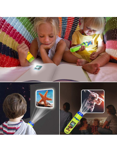 Proyector de Luz Wenosda 120 Imágenes 5 Temas para Niños