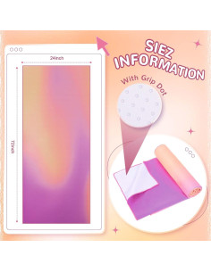 Toalla de Yoga Peryiter Microfibra Antideslizante 183x61cm 2