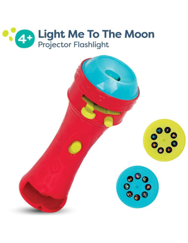 Linterna Proyector B. toys Llévame a la Luna - 2 Ruedas Imágenes