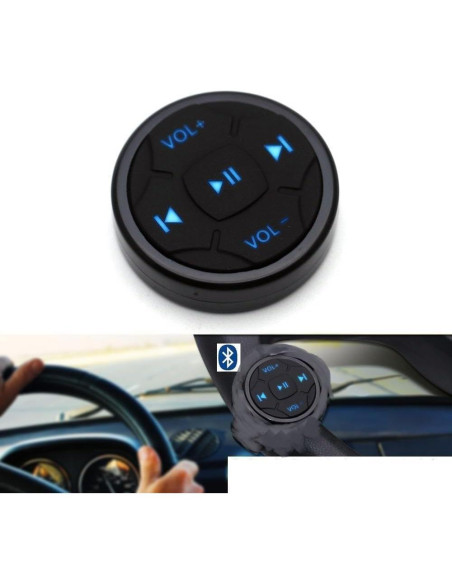 Botón de Medios Inalámbrico Bluetooth YuYue Control Remoto para iOS Botón de Medios Inalámbrico Bluetooth YuYue Control Remoto para iOS