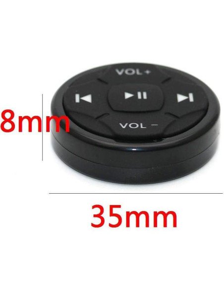 Botón de Medios Inalámbrico Bluetooth YuYue Control Remoto para iOS Botón de Medios Inalámbrico Bluetooth YuYue Control Remoto para iOS