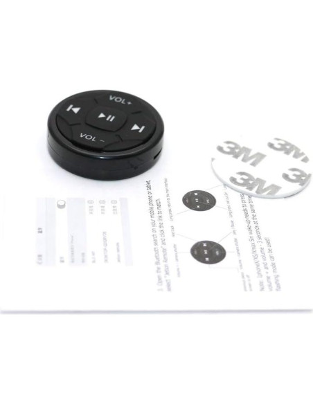 Botón de Medios Inalámbrico Bluetooth YuYue Control Remoto para iOS Botón de Medios Inalámbrico Bluetooth YuYue Control Remoto para iOS