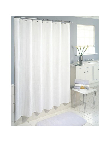 Forro de Cortina de Ducha DeLaine PEVA 182.88x182.88 cm Lavable
