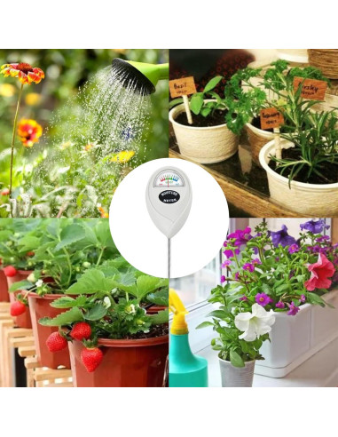 Medidor de Humedad del Suelo Hathdia, Sensor Sin Batería 17 cm