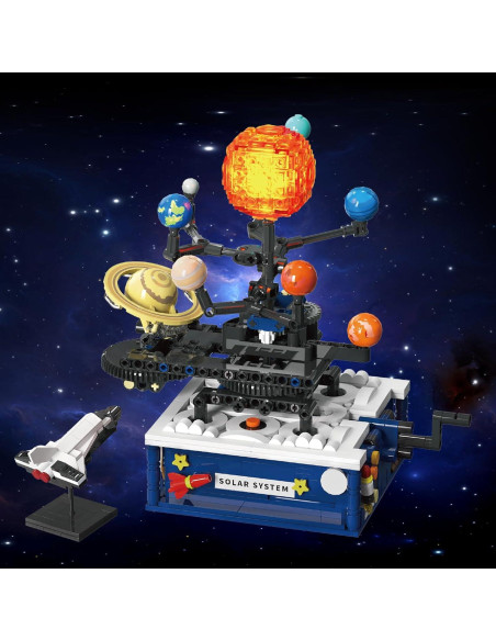 Juego de Construcción Sistema Solar CUBIMANA 775 Piezas Luz Juego de Construcción Sistema Solar CUBIMANA 775 Piezas Luz