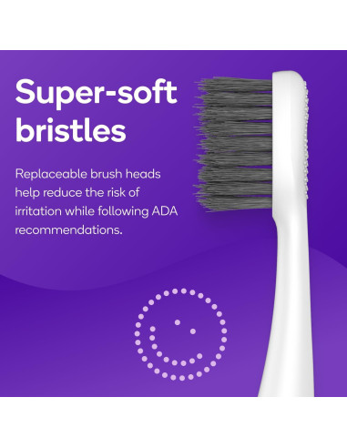 Cepillo de dientes eléctrico Burst Nova Blanco 18000 VPM