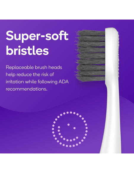 Cepillo de dientes eléctrico Burst Nova Blanco 18000 VPM Cepillo de dientes eléctrico Burst Nova Blanco 18000 VPM