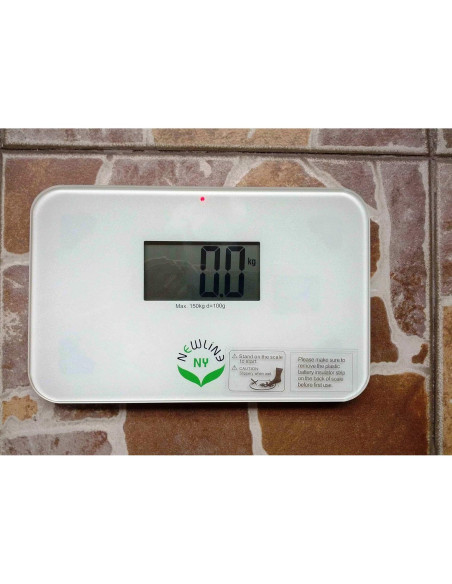 Báscula de Baño de Viaje Newline SBB0638SM Blanca 147.42 kg Báscula de Baño de Viaje Newline SBB0638SM Blanca 147.42 kg