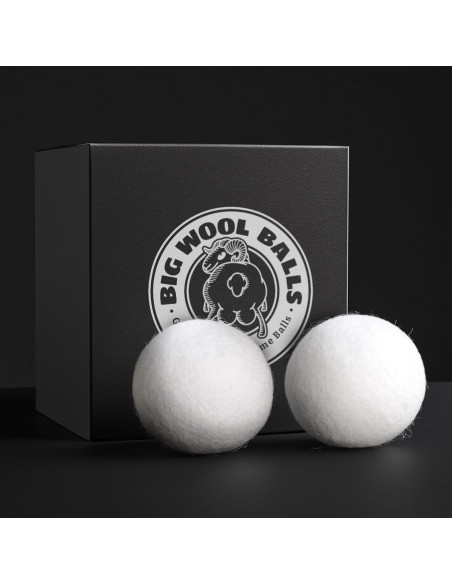 Bolas de Secadora de Lana XXL 10cm BigWoolBalls - 100% Orgánica Bolas de Secadora de Lana XXL 10cm BigWoolBalls - 100% Orgánica