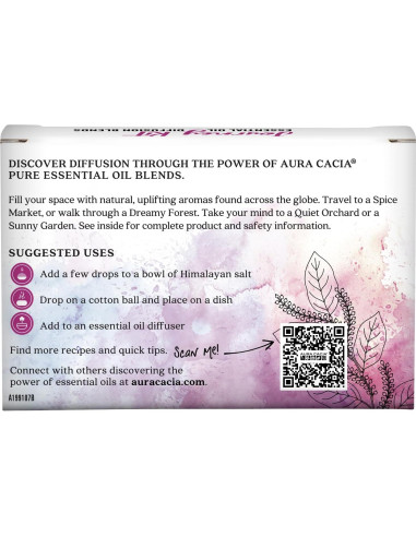 Kit de Aceites Esenciales Aura Cacia Journey 4x7.4ml