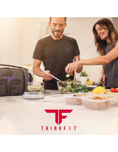 Contenedores de Comida ThinkFit 6 Piezas Herméticos 1.5 y 2.5 Tazas Contenedores de Comida ThinkFit 6 Piezas Herméticos 1.5 y 2.5 Tazas