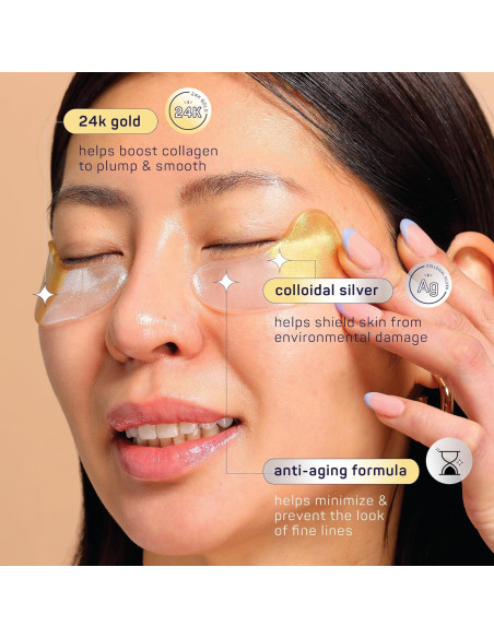 Máscaras Hidrogel SpaLife Beauty 48 Pares Anti-Envejecimiento Máscaras Hidrogel SpaLife Beauty 48 Pares Anti-Envejecimiento