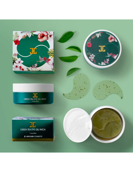 Parche de Gel para Ojos Jayjun Té Verde 60 Piezas 1.4g Parche de Gel para Ojos Jayjun Té Verde 60 Piezas 1.4g