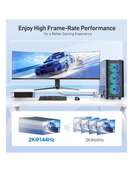 Cable HDMI de Alta Velocidad Cable Matters 1 Pie 4K 60Hz Cable HDMI de Alta Velocidad Cable Matters 1 Pie 4K 60Hz