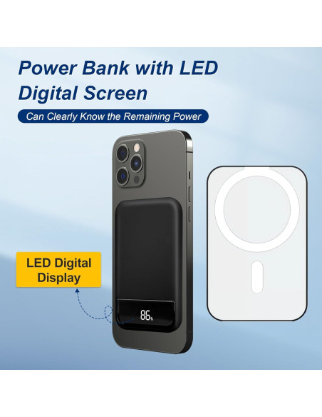 Banco de Poder Inalámbrico 10000mAh VOL2GO Carga Rápida Banco de Poder Inalámbrico 10000mAh VOL2GO Carga Rápida